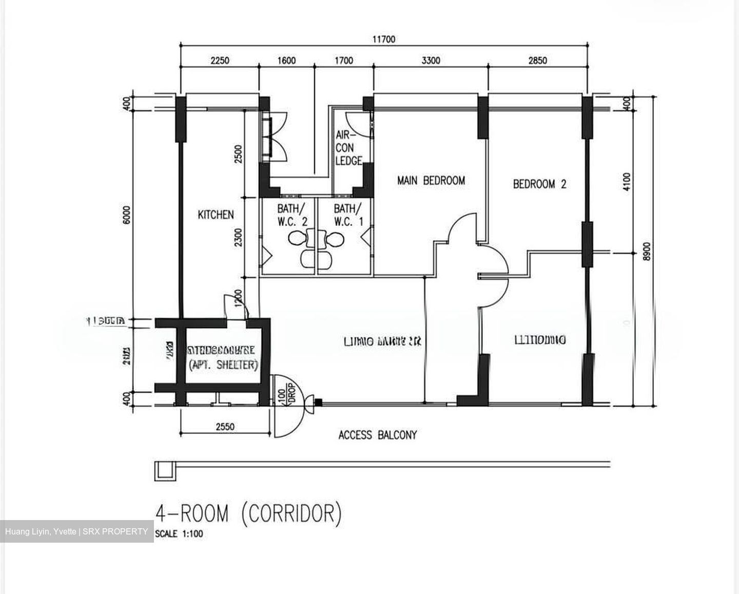 Blk 144 Lorong 2 Toa Payoh (Toa Payoh), HDB 4 Rooms #548419131